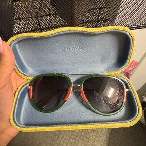 Gucci aviator sunglasses